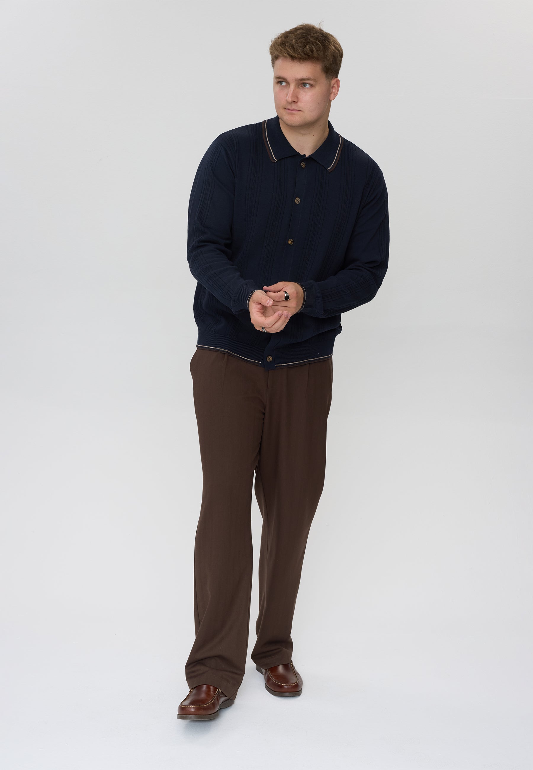 DXNMXRK. DXFadua Knitwear navy