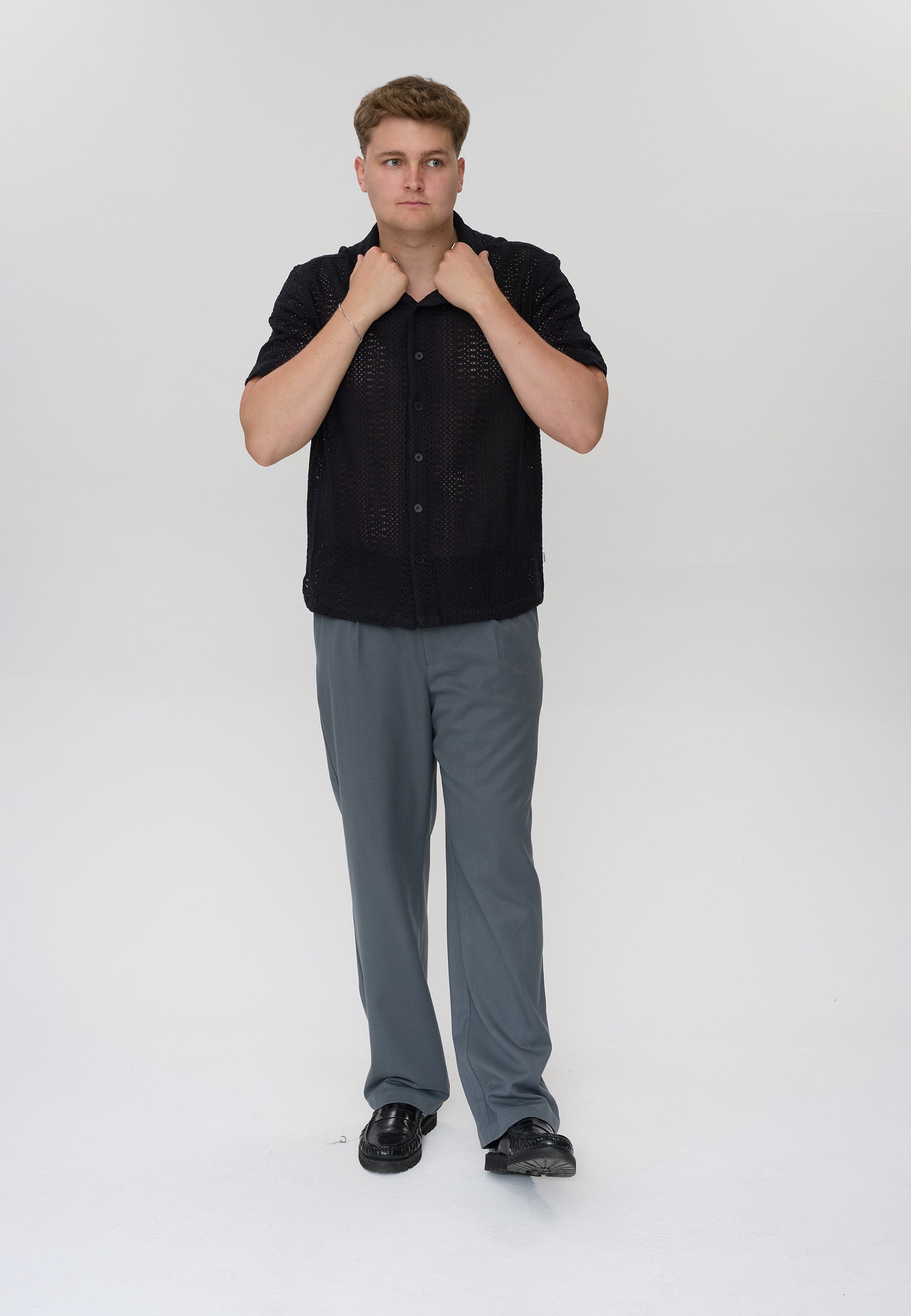 DXNMXRK. DXGalal Shirt Black