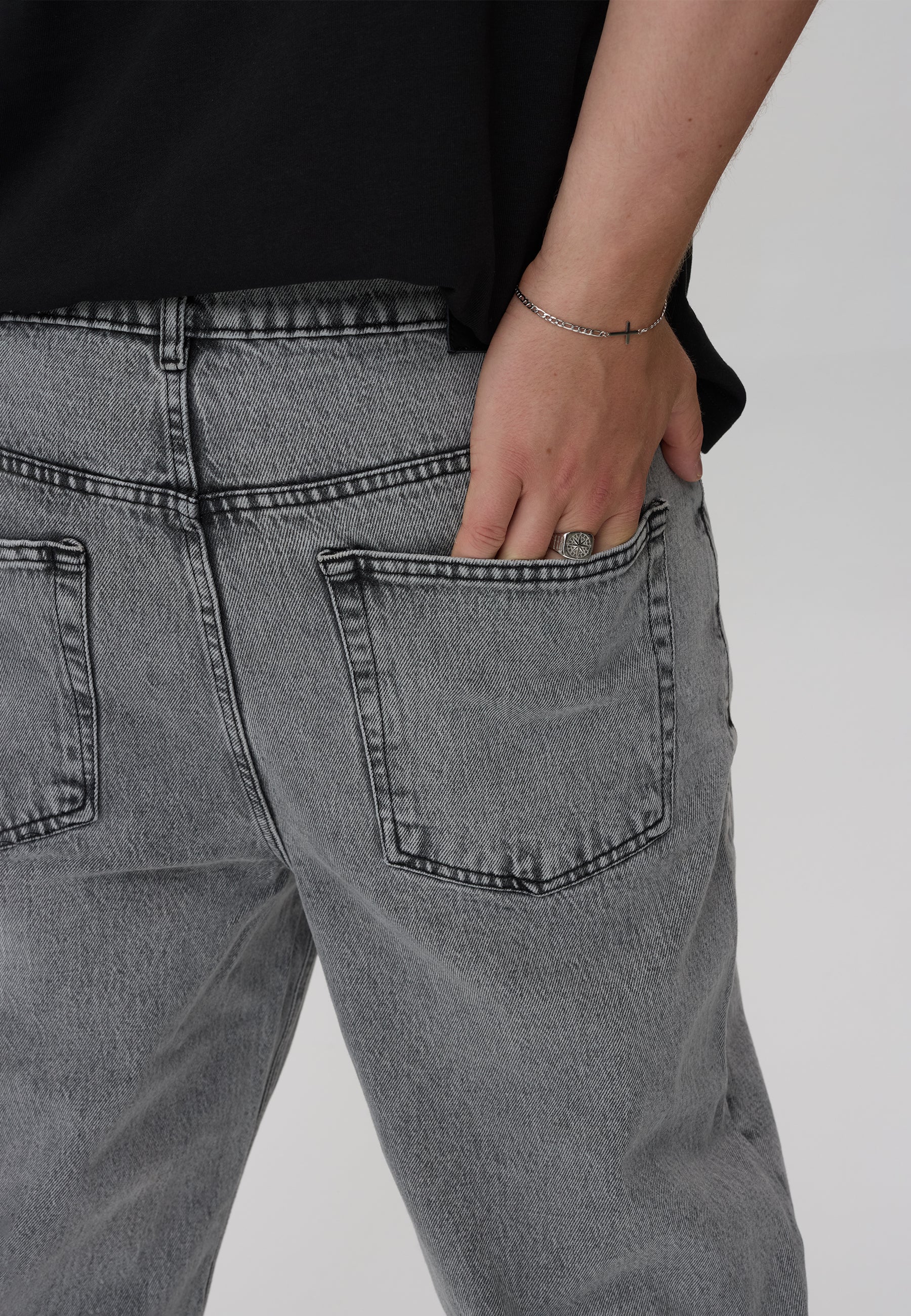 DXNMXRK. DXGary Jeans Grey
